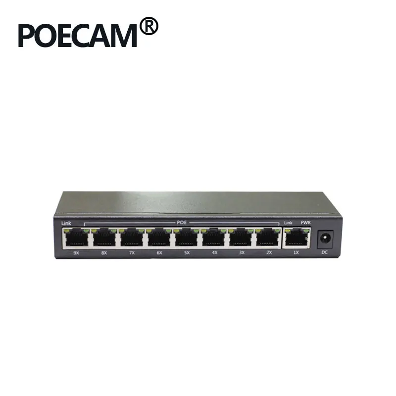 Mini Size 9 Port POE Injector Switch Passive Manufacturer Power Adapter with 24V3A Hub for IP Cameras AP Smart City
Mini Size 9 Port POE Injector Switch Passive Manufacturer Power Adapter with 24V3A Hub for IP Cameras AP Smart City