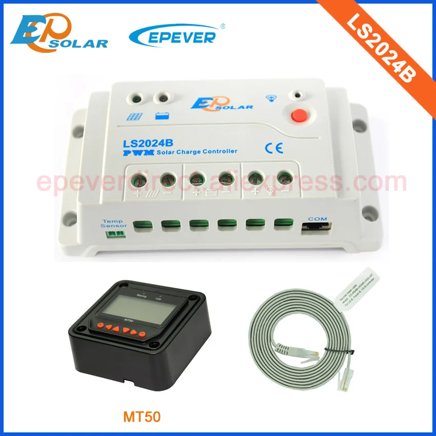 LS2024B 20A 20amp EPsolar портативный контроллер для использования солнечной системы дома с черным MT50 дистанционным метром
LS2024B 20A 20amp EPsolar портативный контроллер для использования солнечной системы дома с черным MT50 дистанционным метром
