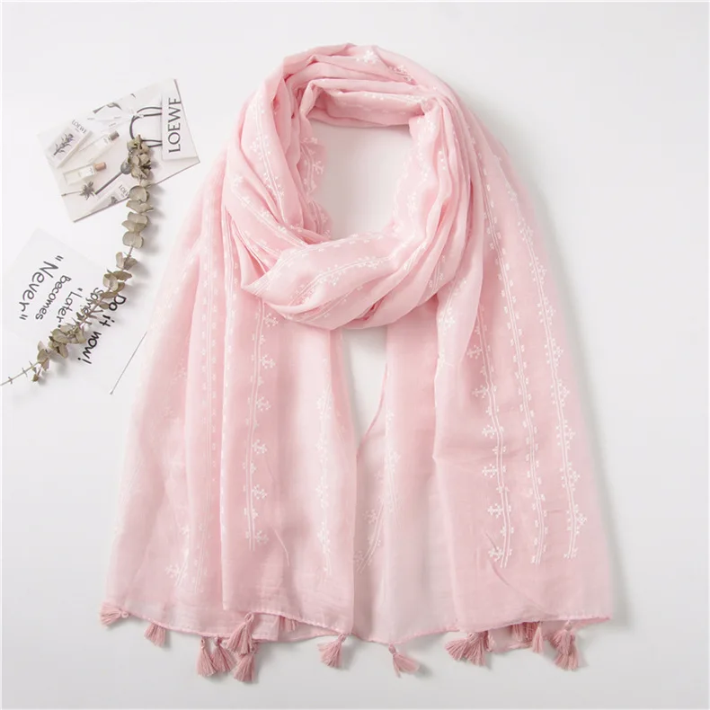 100% cotton Fashion Simple Women scarves High Quality Scarf spring summer Tassels Print Wraps Shawls Sunscreen Beach Towel LH28 |