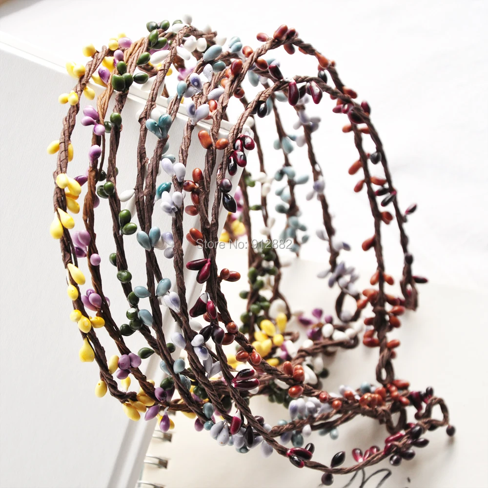 8 PCS Handmade Rustic mixed colors Pip Berries Twine Wreath Flower Crown Festivals Feminine Whimsical Fresh Flower Crown
8 PCS Handmade Rustic mixed colors Pip Berries Twine Wreath Flower Crown Festivals Feminine Whimsical Fresh Flower Crown
