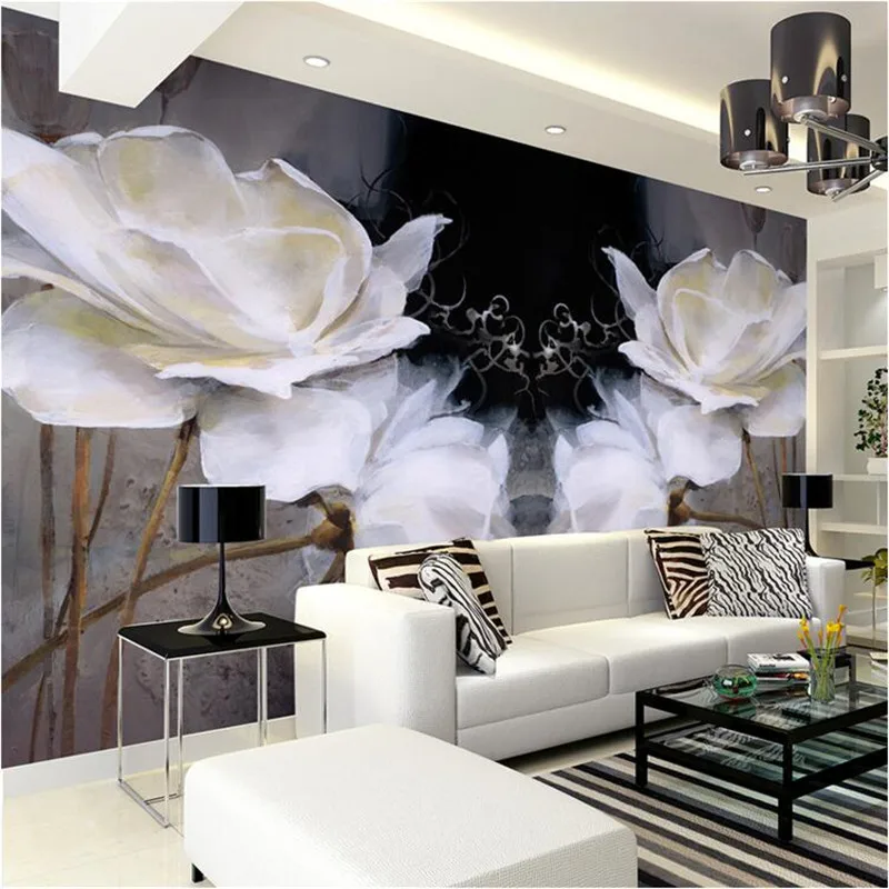 beibehang Custom photo wallpaper High quality silk cloth European modern nostalgic retro white lotus large mural wall paper
beibehang Custom photo wallpaper High quality silk cloth European modern nostalgic retro white lotus large mural wall paper