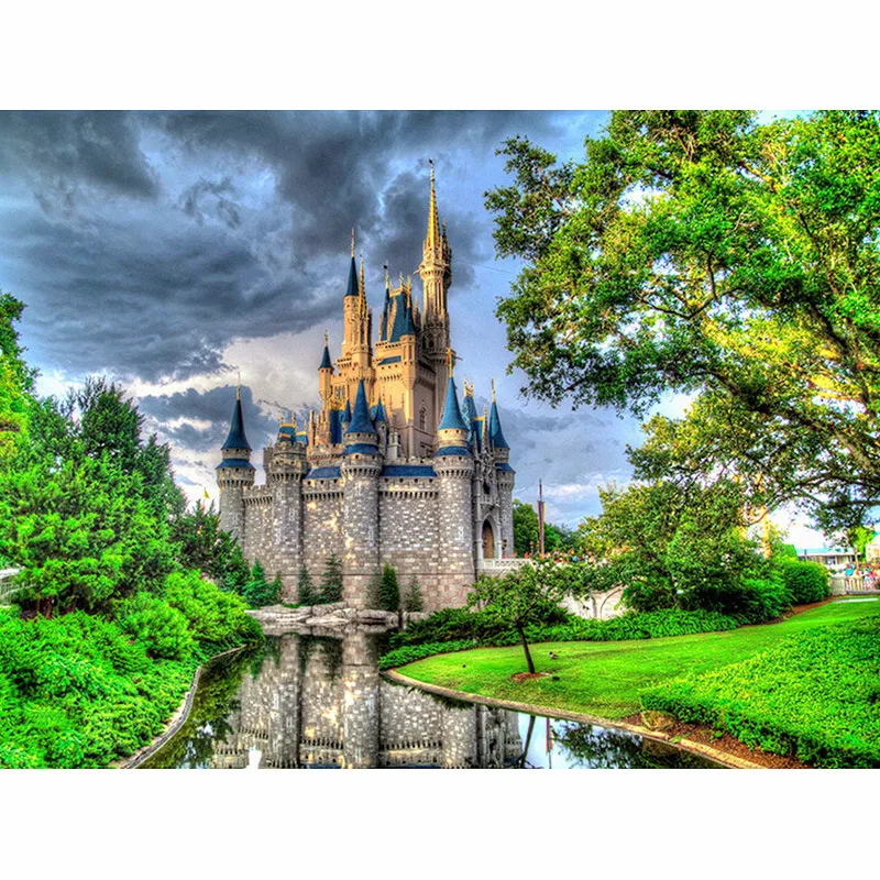 Diamond Embroidery Castle Scenery 5D Full Square Diamond Painting Landscape Cross Stitch Full Needlework Round Children's Gift
Diamond Embroidery Castle Scenery 5D Full Square Diamond Painting Landscape Cross Stitch Full Needlework Round Children's Gift
