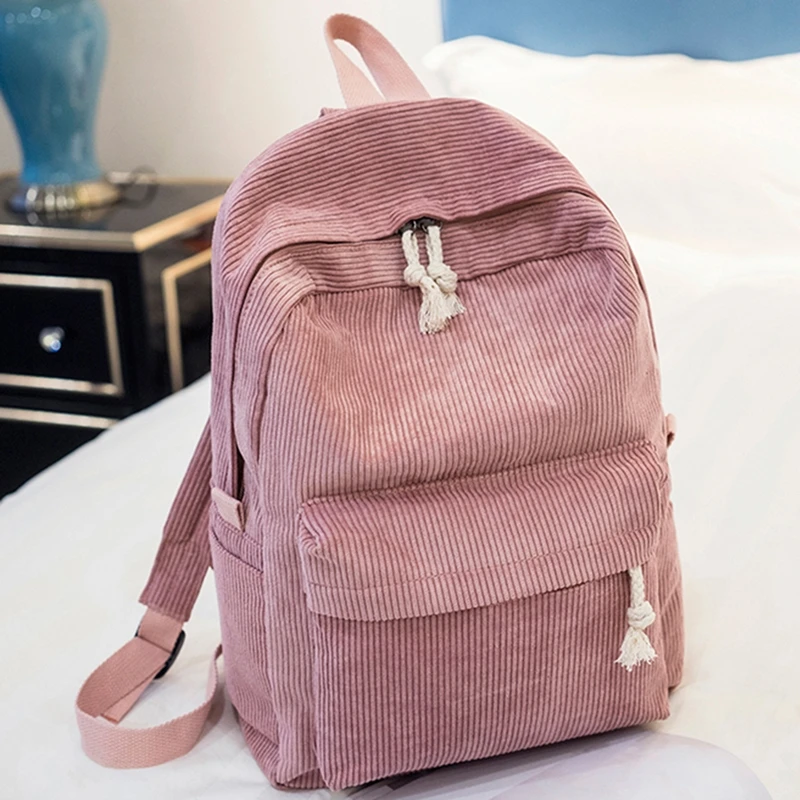 Женские рюкзаки из нейлона однотонные с мягкой ручкой рюкзак Mochilas Mujer Escolar