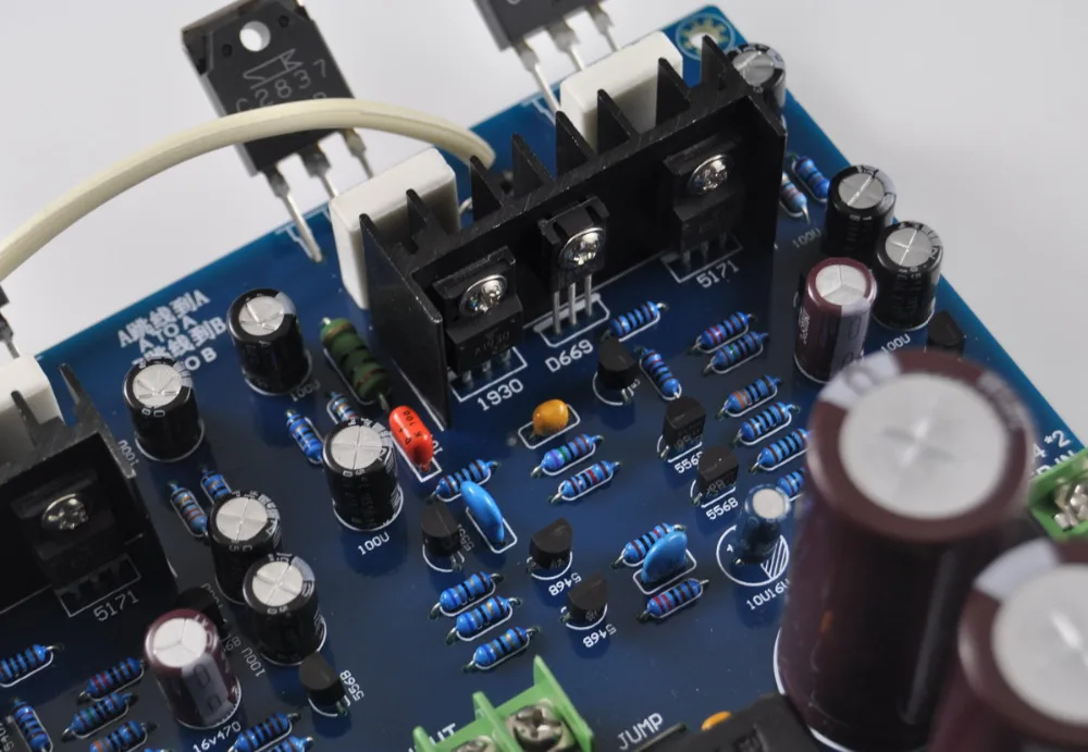 MX100 Dual channel TTA1943 TTC5200 Power amplifier finished board With power speaker protection 200W+200W
MX100 Dual channel TTA1943 TTC5200 Power amplifier finished board With power speaker protection 200W+200W