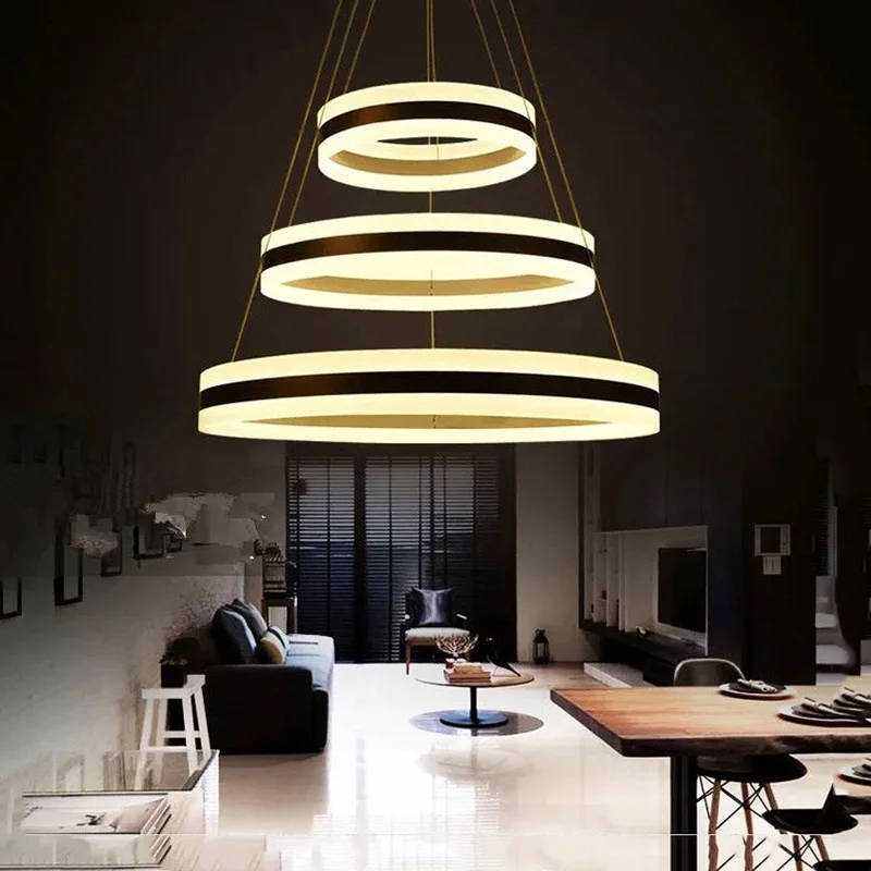1/2/3/4 Rings Up and Down LED Lighting fixtures Living Room Bedroom Study Room Lighting Fixtures Office Cafe Bar Chandeliers
1/2/3/4 Rings Up and Down LED Lighting fixtures Living Room Bedroom Study Room Lighting Fixtures Office Cafe Bar Chandeliers