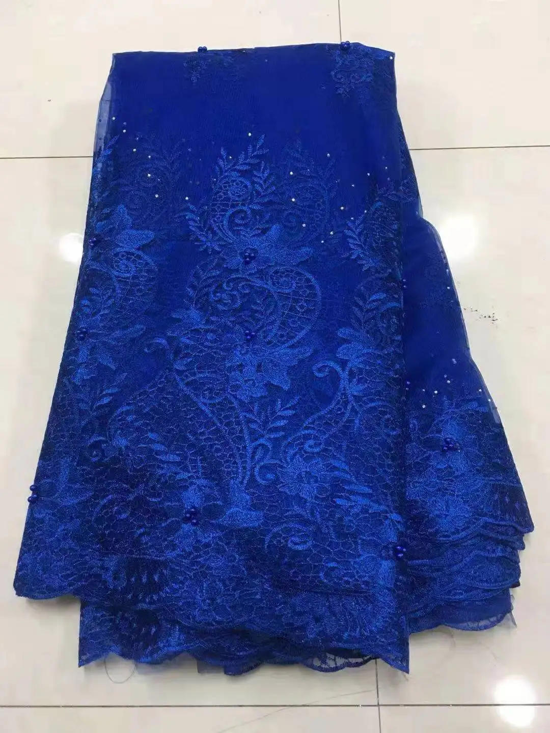 Blue African Laces Fabric Embroidered Nigerian Guipure French Lace Fabric High Quality 2019 French Net Lace Fabric ALC-ZJ1680
Blue African Laces Fabric Embroidered Nigerian Guipure French Lace Fabric High Quality 2019 French Net Lace Fabric ALC-ZJ1680