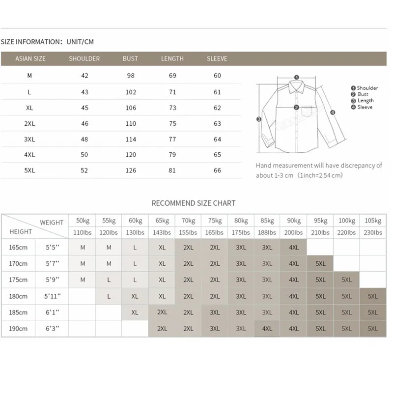 Nice New Men Shirts Fashion Solid Cotton Soft Quality Mens Dress Shirts Comfortable Brand Clothing Casual Shirts Plus M-7XL
Nice New Men Shirts Fashion Solid Cotton Soft Quality Mens Dress Shirts Comfortable Brand Clothing Casual Shirts Plus M-7XL