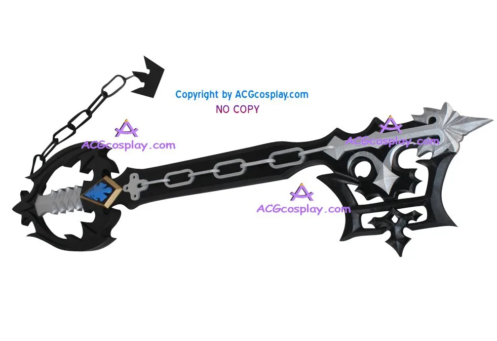 Kingdom Hearts Oblivion Keyblade black keyblade cosplay props 38inches PVC made ACGcosplay
Kingdom Hearts Oblivion Keyblade black keyblade cosplay props 38inches PVC made ACGcosplay