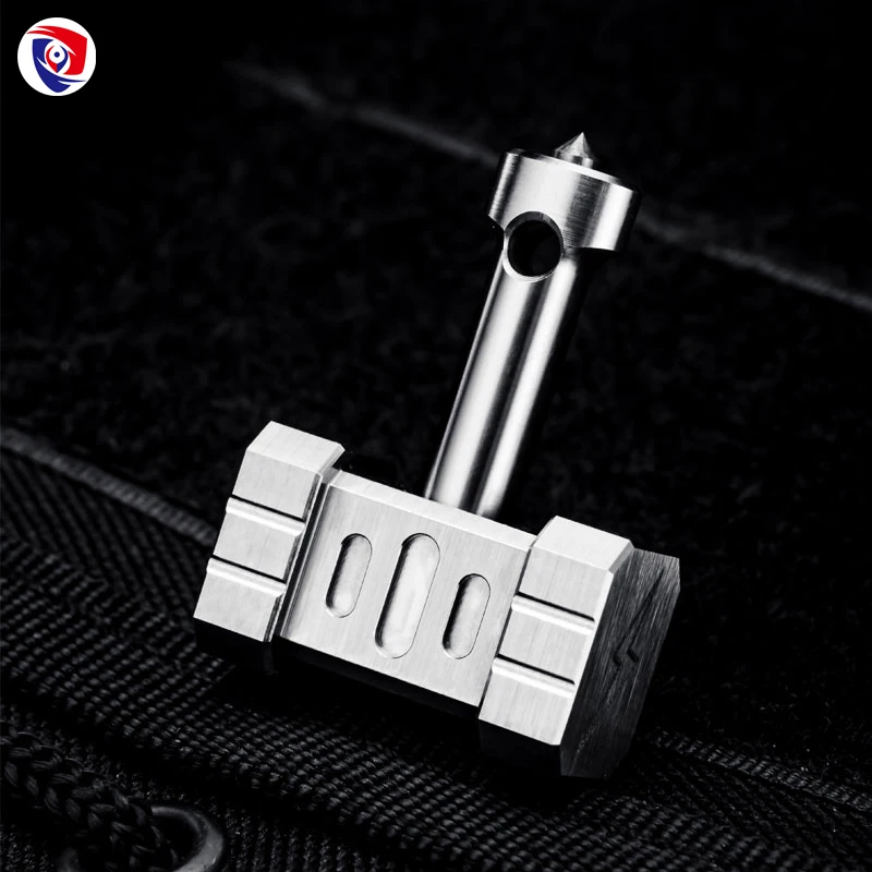 EDC Titanium Alloy Knife Beads A Pendant Paracord Outdoor DIY Decorations Titanium Camping Gear Survival EDC Multifunction Tools
EDC Titanium Alloy Knife Beads A Pendant Paracord Outdoor DIY Decorations Titanium Camping Gear Survival EDC Multifunction Tools