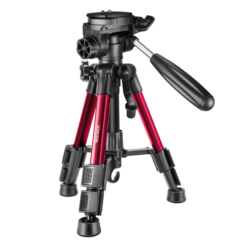 Neewer Mini Travel Tabletop Camera Tripod 24inches/62 centimeters Lightweight and Portable with 3-Way Swivel Pan Head for DSLR
Neewer Mini Travel Tabletop Camera Tripod 24inches/62 centimeters Lightweight and Portable with 3-Way Swivel Pan Head for DSLR
