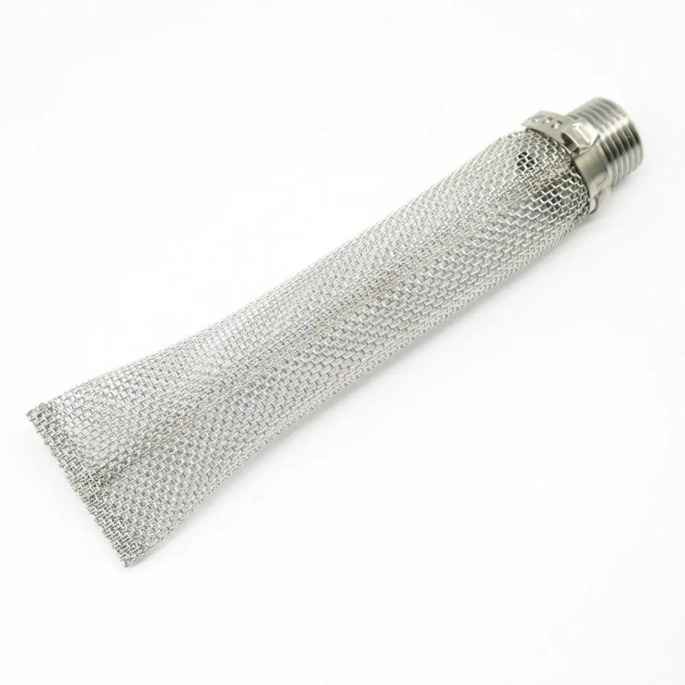 6 inch 15cm Stainless Steel Bazooka Screen 1/2'' NPT For Homebrew Beer Kettle Mesh Filter
6 inch 15cm Stainless Steel Bazooka Screen 1/2'' NPT For Homebrew Beer Kettle Mesh Filter