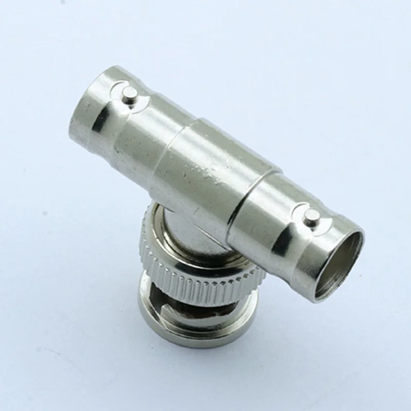 100pcs/lot T Shape BNC Adapter 1 BNC Male Plug to 2 BNC Female Jack Coaxial Connector for CCTV Camera Video Terminal
100pcs/lot T Shape BNC Adapter 1 BNC Male Plug to 2 BNC Female Jack Coaxial Connector for CCTV Camera Video Terminal