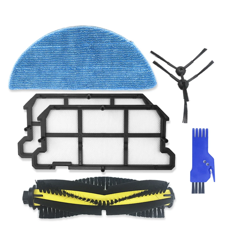 replacement for ilife v7 Robot Vacuum Cleaner Mop Cloths Side Brush HEPA Filter Rolling Brush Parts accessories
replacement for ilife v7 Robot Vacuum Cleaner Mop Cloths Side Brush HEPA Filter Rolling Brush Parts accessories