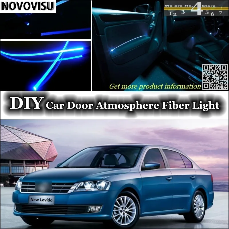 NOVOVISU For Volkswagen VW Lavida interior Ambient Light Atmosphere Fiber Optic Band Light Inside Door Panel illumination Tuning
NOVOVISU For Volkswagen VW Lavida interior Ambient Light Atmosphere Fiber Optic Band Light Inside Door Panel illumination Tuning
