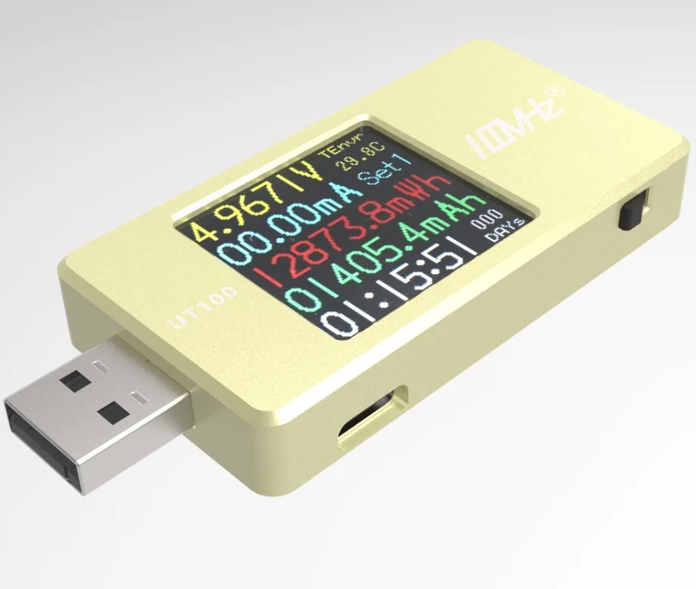 UT100 (KT001 KOTOMI PRE) USB Voltage and Current Capacitance- Meter QC, PD Deception, Pack Grabbing
UT100 (KT001 KOTOMI PRE) USB Voltage and Current Capacitance- Meter QC, PD Deception, Pack Grabbing