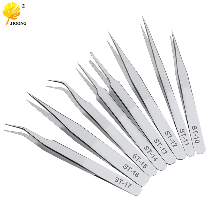 Stainless Steel anti-static eyelash tweezers superhard Eyelash Extension tool Best Quality Tweezer
Stainless Steel anti-static eyelash tweezers superhard Eyelash Extension tool Best Quality Tweezer