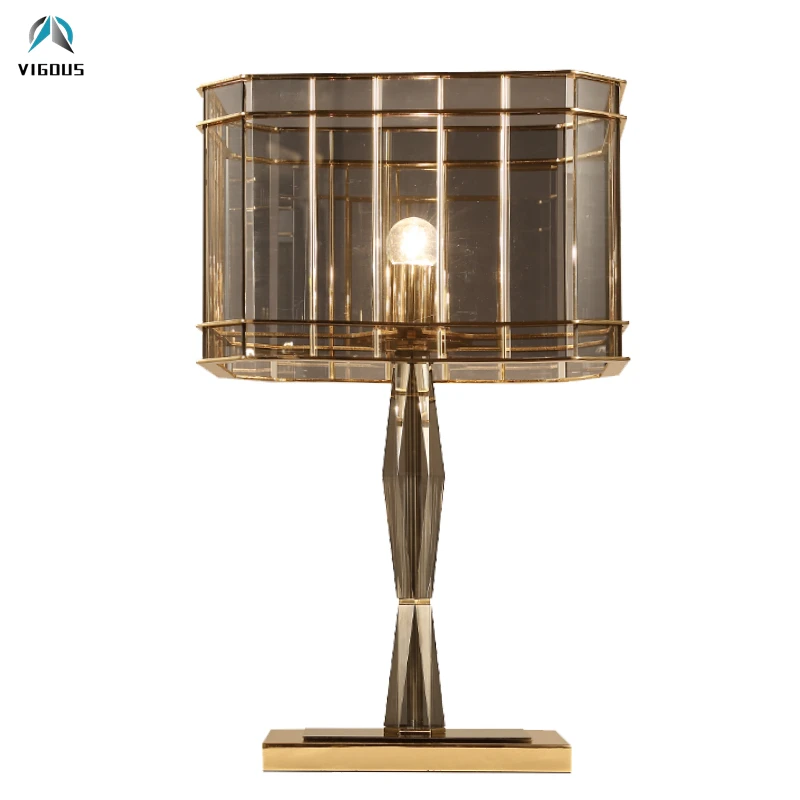 Post Modern Luxury Gray Glass Crystal Lampshades Led E27 Chandelier Lustre Plate Metal Pendant Chandelier Lighting for Foyers
Post Modern Luxury Gray Glass Crystal Lampshades Led E27 Chandelier Lustre Plate Metal Pendant Chandelier Lighting for Foyers