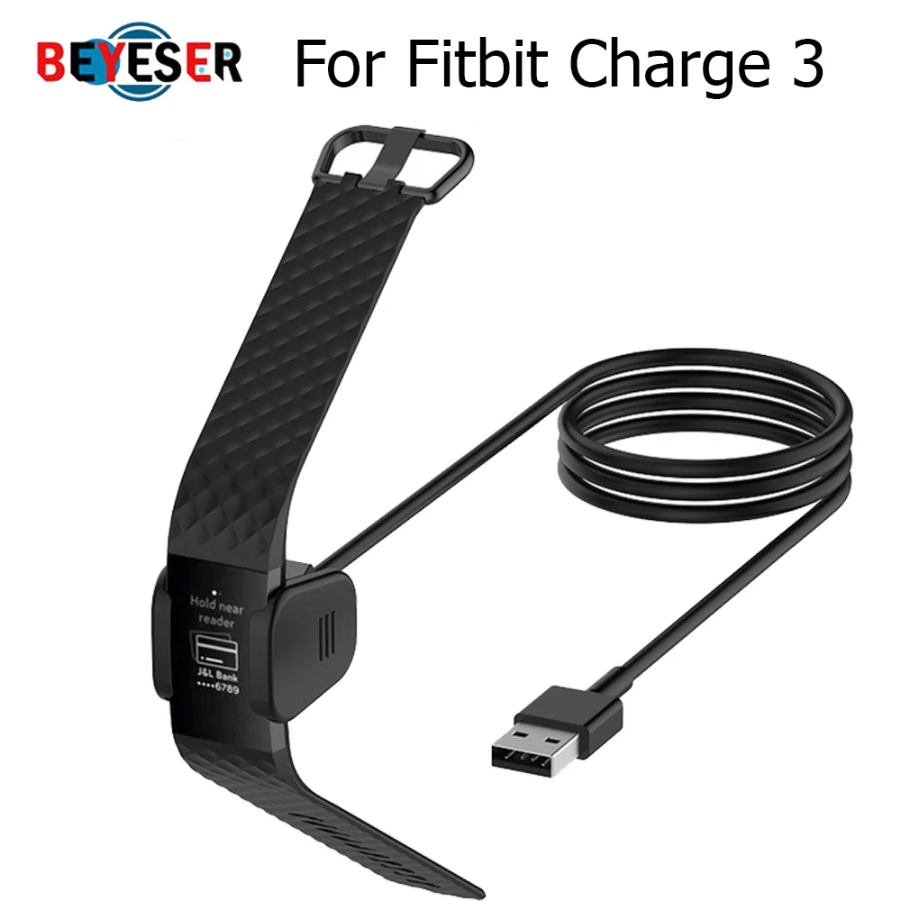 

Replaceable USB Charger For Fitbit Charge 3 Smart Bracelet USB Charging Cable for Fitbit Charge 4 Wristband Dock Adapter charger