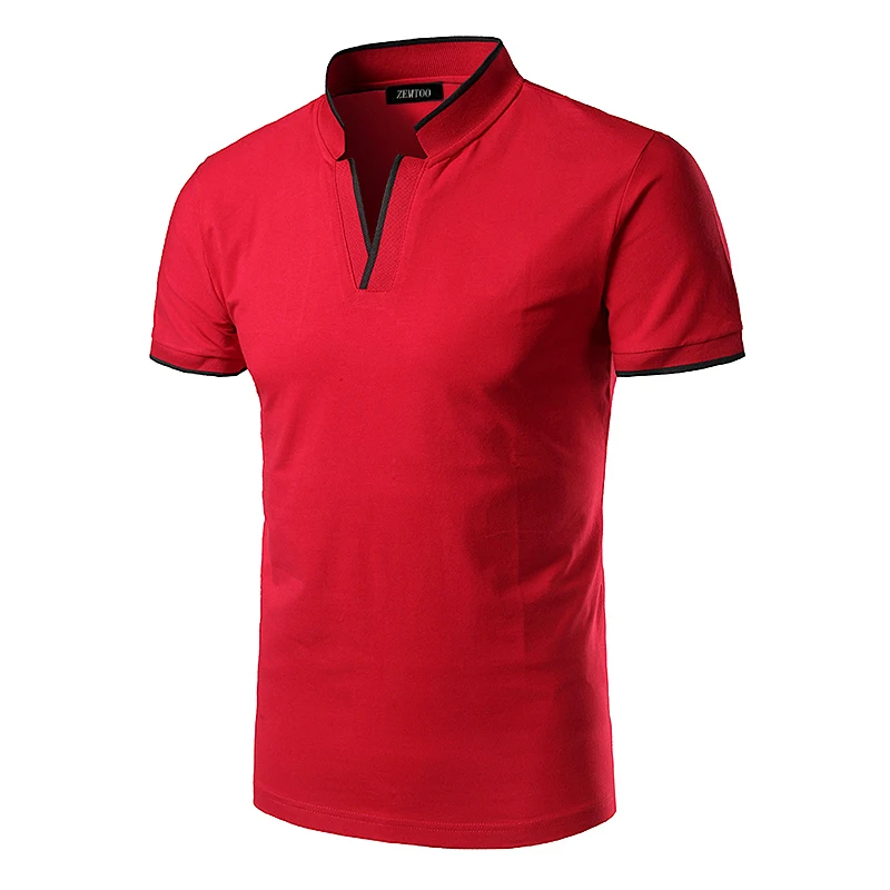 zemtoo Polo Short Sleeve Tee Shirt Men Solid Color Casual Polos 2018 Summer Top Men Brand Clothing Slim Fit V-neck Cotton T-Shrt
zemtoo Polo Short Sleeve Tee Shirt Men Solid Color Casual Polos 2018 Summer Top Men Brand Clothing Slim Fit V-neck Cotton T-Shrt
