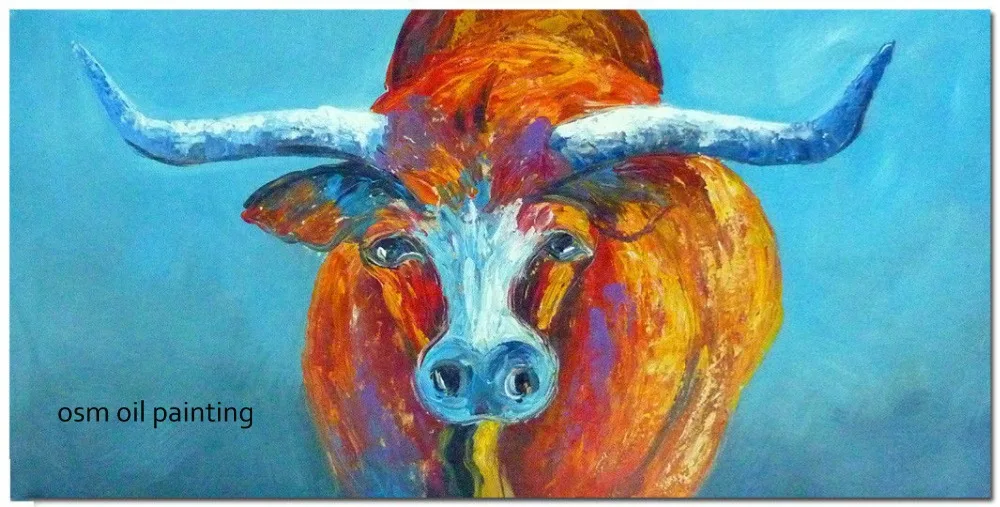 High Skill Artists Hand-painted Animal Canvas Painting Abstract Modern Strong Bull Oil Painting for Living Room Bull Painting
High Skill Artists Hand-painted Animal Canvas Painting Abstract Modern Strong Bull Oil Painting for Living Room Bull Painting
