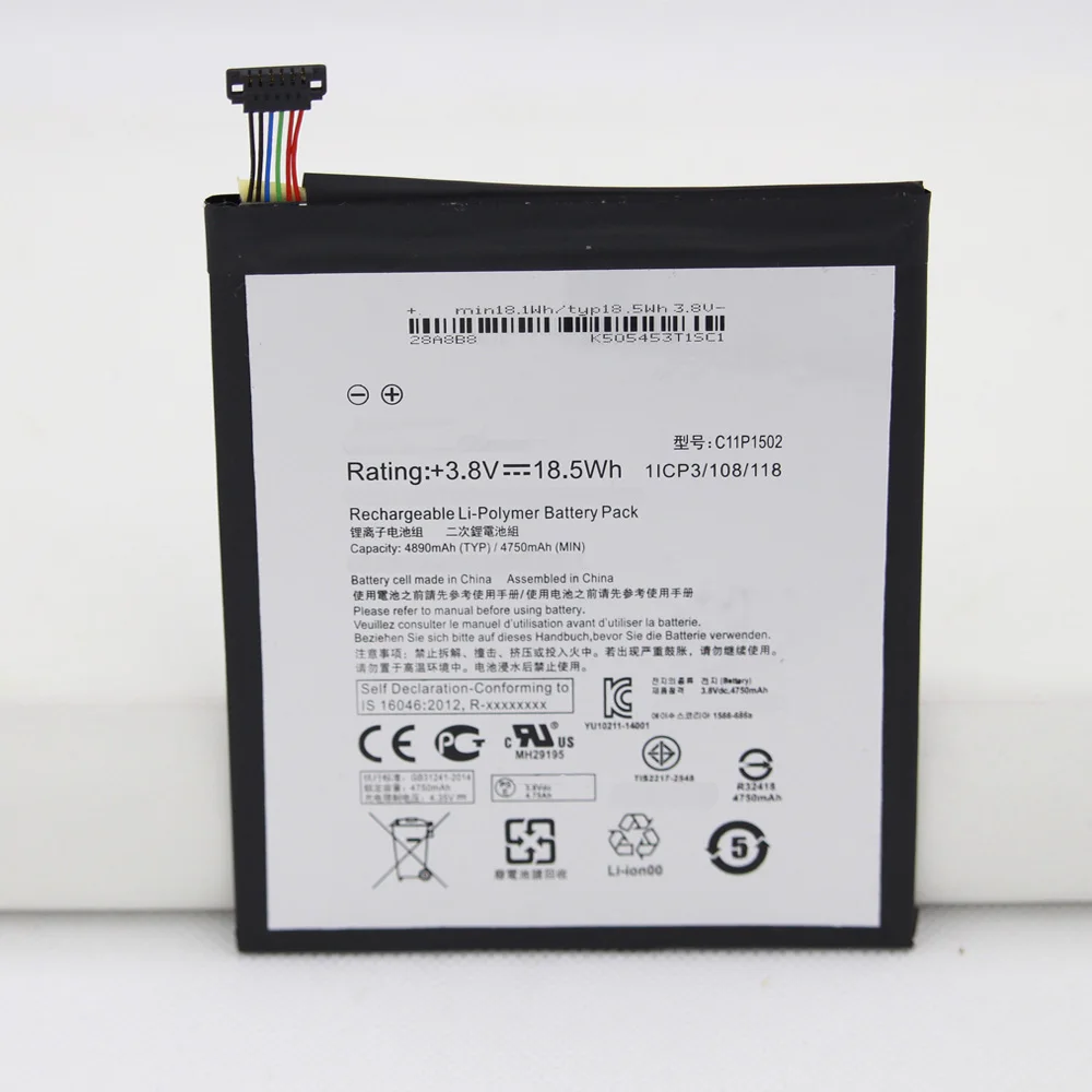 ISUNOO C11P1502 батарея для ASUS ZenPad10 Z300C Z300M Z300CG P023 P01T 10,1 4890mAh запасная батарея планшета + Клей Инструменты
ISUNOO C11P1502 батарея для ASUS ZenPad10 Z300C Z300M Z300CG P023 P01T 10,1 4890mAh запасная батарея планшета + Клей Инструменты