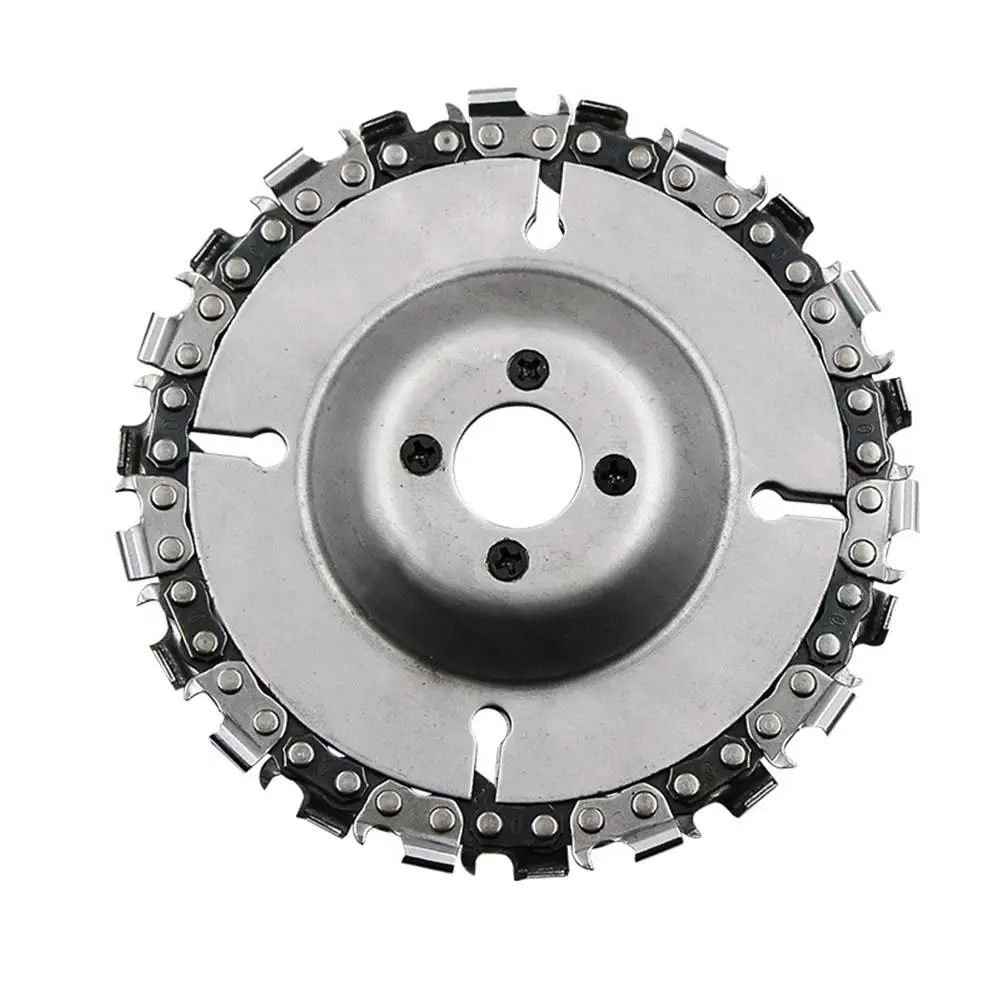 4 Inch Chain Grinder Chain Saws Disc Woodworking Chain Plate Tool Multi-Functional Wood Carving Disc Angle Grinding Tool
4 Inch Chain Grinder Chain Saws Disc Woodworking Chain Plate Tool Multi-Functional Wood Carving Disc Angle Grinding Tool