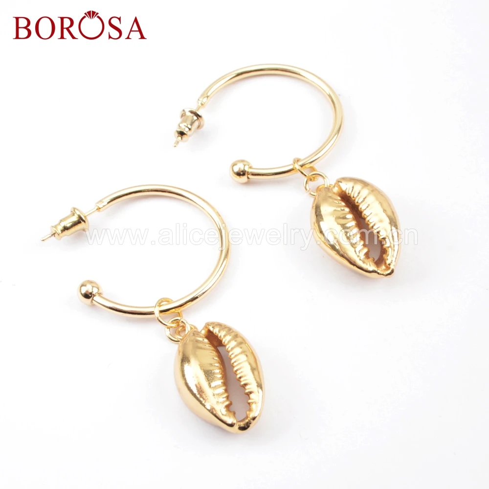 BOROSA, 5 пар, полный золотой цвет/Золотая отделка, натуральный Каури, серьги в виде раковины с большим круглым кругом, натуральный корпус, серьги-капли, G1678
BOROSA, 5 пар, полный золотой цвет/Золотая отделка, натуральный Каури, серьги в виде раковины с большим круглым кругом, натуральный корпус, серьги-капли, G1678