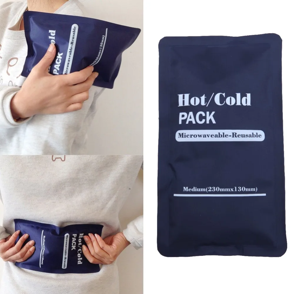 Новый многоразовый горячий/холодный тепло гель лед нетоксичный пакет спортивные