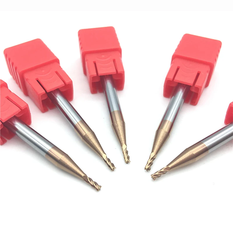 5pcs 1mm 1.5mm 2mm 2.5mm 3mm 4mm HRC60 50L 4Flute Flat End Mill Solid Carbide Spiral Straight Shank Endmill for Wood CNC Cutter
5pcs 1mm 1.5mm 2mm 2.5mm 3mm 4mm HRC60 50L 4Flute Flat End Mill Solid Carbide Spiral Straight Shank Endmill for Wood CNC Cutter