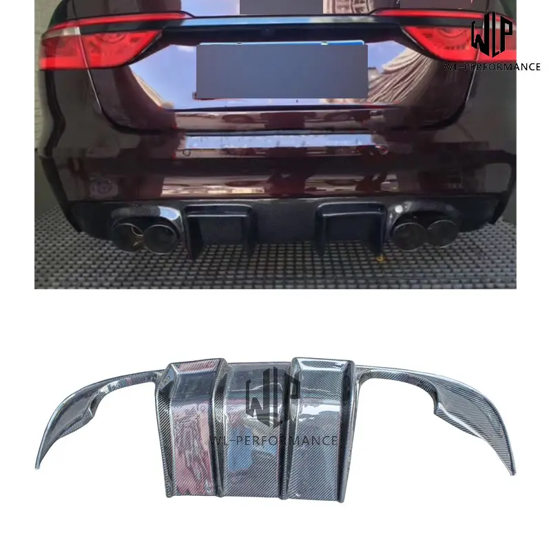 Подходит для Jaguar XF углеродное волокно Двойной наружный задний бампер диффузор бампер губа 2016 вверх
Подходит для Jaguar XF углеродное волокно Двойной наружный задний бампер диффузор бампер губа 2016 вверх