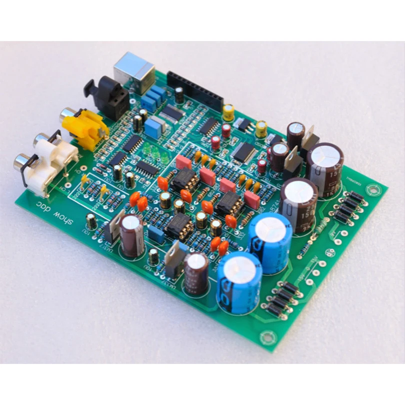 24bit 192K CS8416 + WM8741 OPA2134PA Xmos USB DAC завершенный предусилитель коаксиальный оптическое