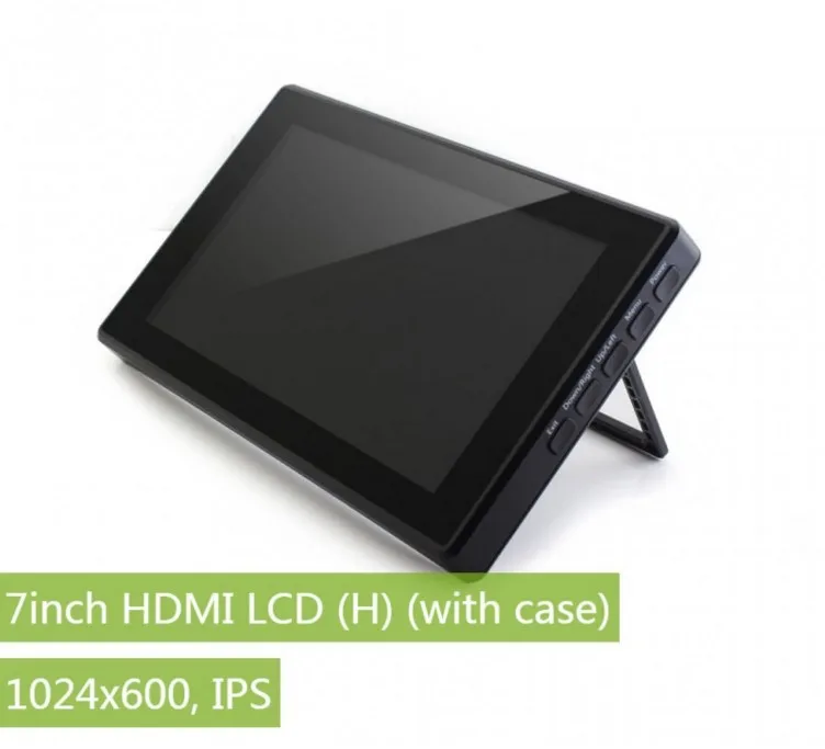 7-дюймовый HDMI LCD (H) (с чехлом), 1024x600, емкостный сенсорный экран IPS LCD с крышкой из закаленного стекла, поддерживает несколько мини-PCs
7-дюймовый HDMI LCD (H) (с чехлом), 1024x600, емкостный сенсорный экран IPS LCD с крышкой из закаленного стекла, поддерживает несколько мини-PCs