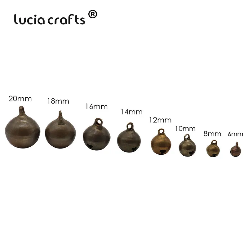Lucia crafts многослойные металлические бронзовые ретро колокольчики россыпью DIY