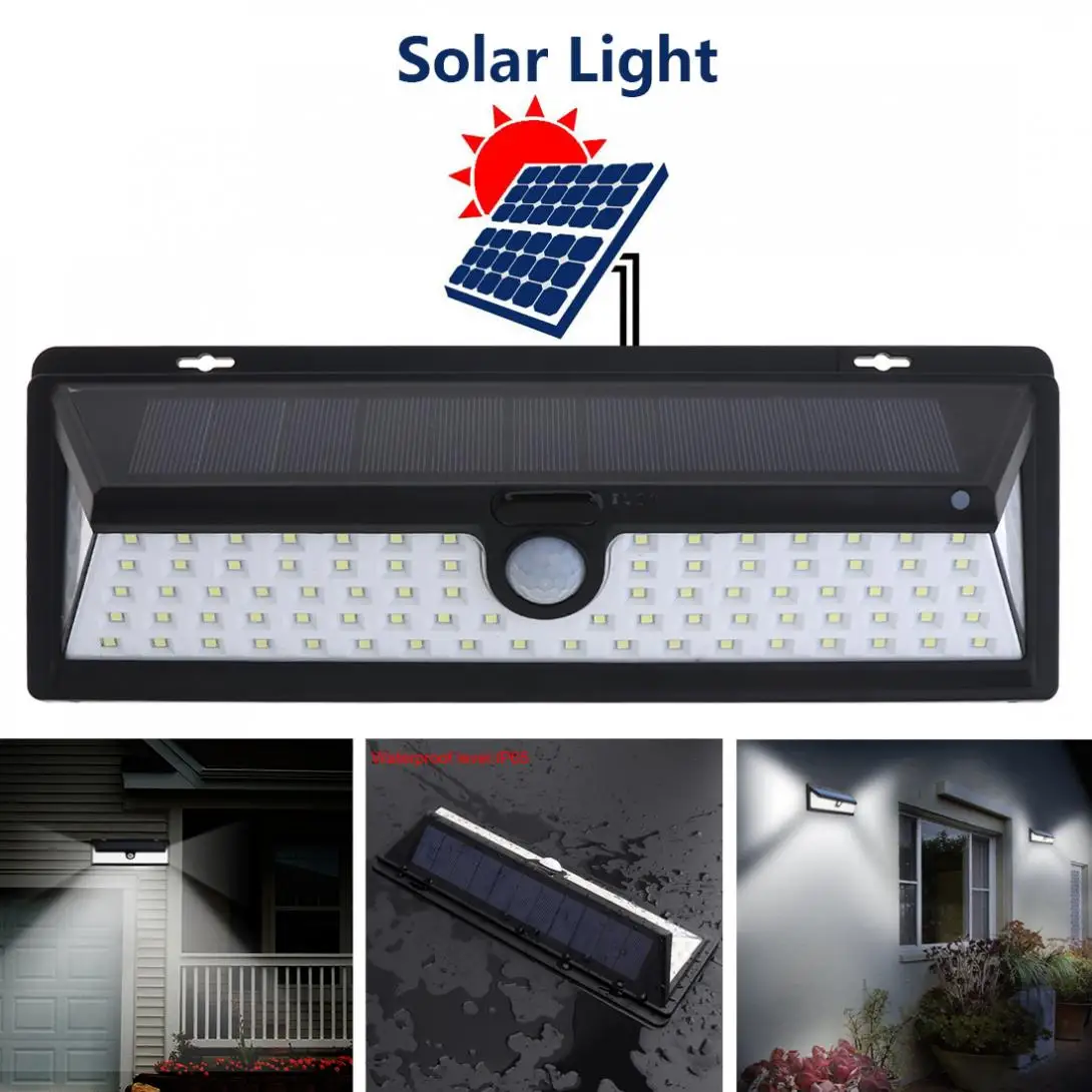 Sale Outdoor Waterproof 90 LED 2835 SMD White Solar Power PIR Motion Sensor Wall Light with 3 Different Lighting Modes
Sale Outdoor Waterproof 90 LED 2835 SMD White Solar Power PIR Motion Sensor Wall Light with 3 Different Lighting Modes