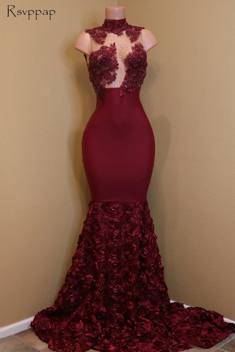 Real Sample Long Prom Dresses 2022 See Through High Neck Beaded Lace Flowers African Mermaid Burgundy Prom Dress
Real Sample Long Prom Dresses 2022 See Through High Neck Beaded Lace Flowers African Mermaid Burgundy Prom Dress