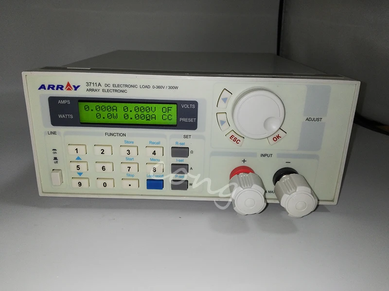 Программируемая электронная нагрузка постоянного тока Array 3711A USB 360 в/30 А/300 Вт
Программируемая электронная нагрузка постоянного тока Array 3711A USB 360 в/30 А/300 Вт