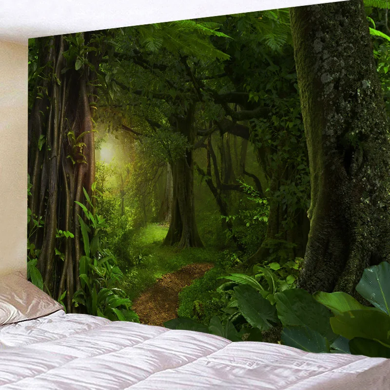 Tapestry Landscape Green Forest Wall Hanging tapestry for Home Decor Wall Decor Plus Large Size Free Shipping
Tapestry Landscape Green Forest Wall Hanging tapestry for Home Decor Wall Decor Plus Large Size Free Shipping
