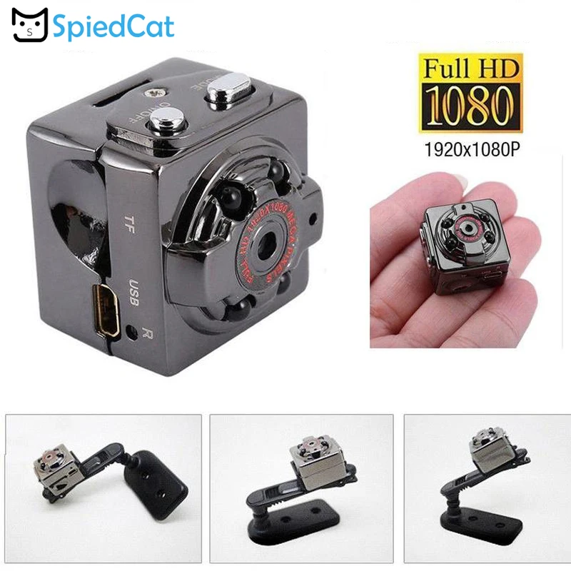 1080p HD ночное видение маленькая секретная камера Micro Mini Car DVR видеокамера умный