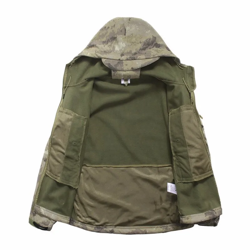 Army Camouflage Soft Shell Outdoor Hunting Jacket Men TAD Shark Military Tactical Waterproof Sports Spring Hoody Hunting Jacket
Army Camouflage Soft Shell Outdoor Hunting Jacket Men TAD Shark Military Tactical Waterproof Sports Spring Hoody Hunting Jacket