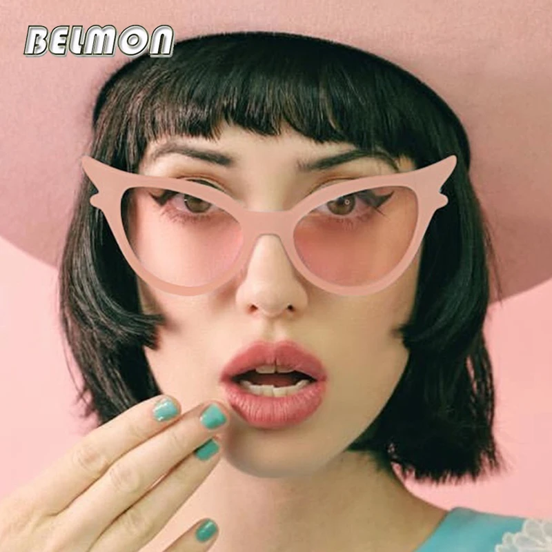 Belmon Fashion Cat Eye Sunglasses Women Brand Designer Sun Glasses For Ladies Vintage Oculos Cateye Colorful-Lens Female RS678
Belmon Fashion Cat Eye Sunglasses Women Brand Designer Sun Glasses For Ladies Vintage Oculos Cateye Colorful-Lens Female RS678