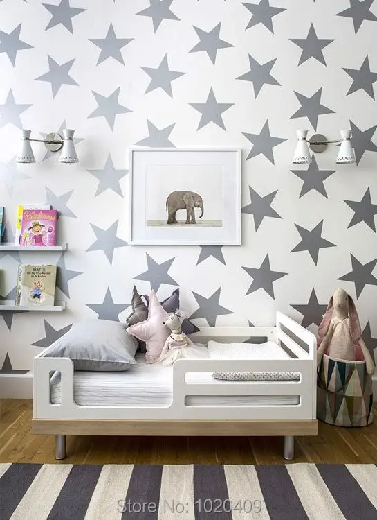 Star Wall Sticker children products Nordic ins geometry star sticker dot pattern Vinly wall sticker For Kids Room Mix size F08
Star Wall Sticker children products Nordic ins geometry star sticker dot pattern Vinly wall sticker For Kids Room Mix size F08