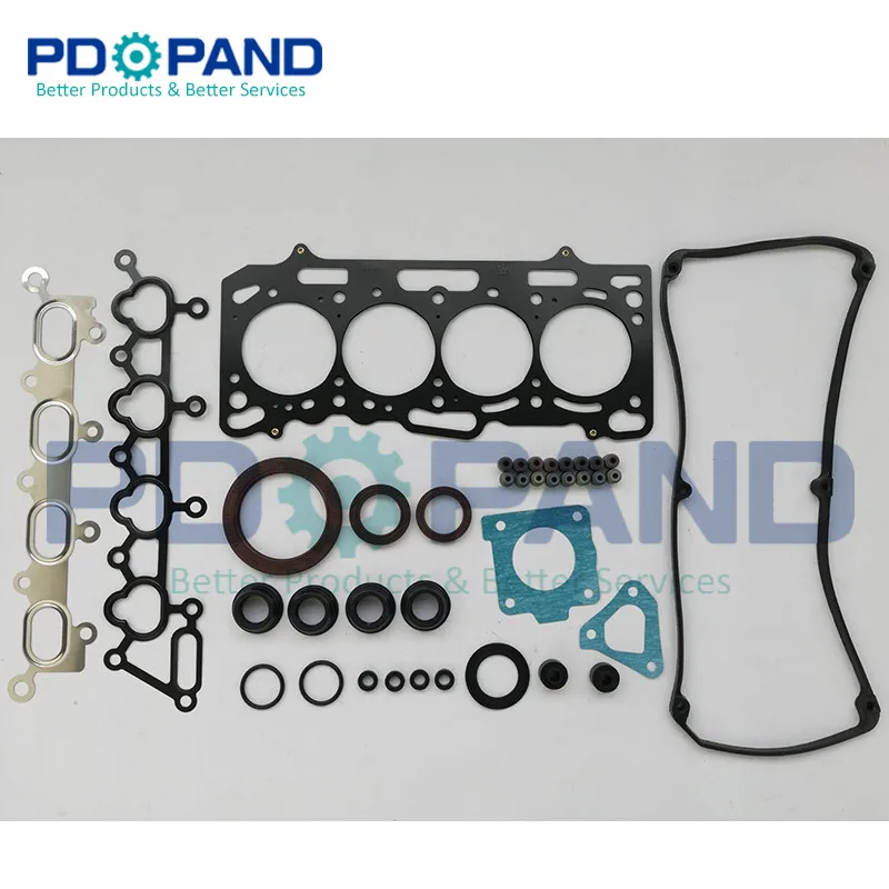 4G18 Engine Overhaul Rebuilding Full Gasket Set MD979214 for Mitsubishi LANCER LING/Kuda/Sparce Star 1.6L 1584CC SE000356
4G18 Engine Overhaul Rebuilding Full Gasket Set MD979214 for Mitsubishi LANCER LING/Kuda/Sparce Star 1.6L 1584CC SE000356