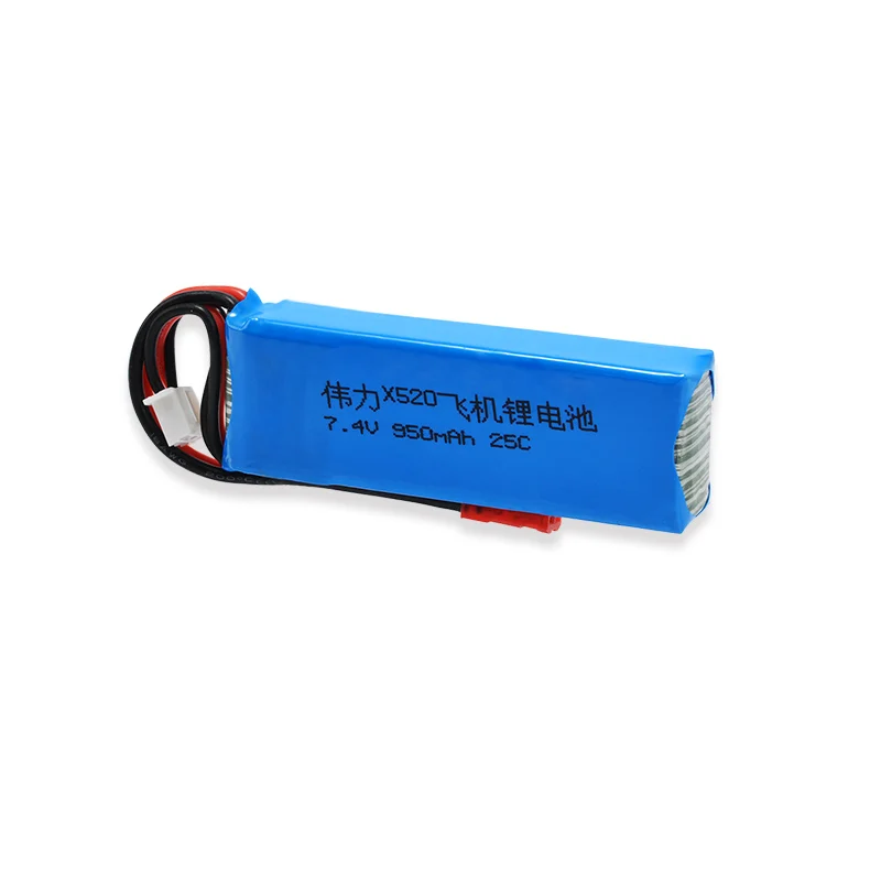 ZDF 7.4V 950mAh 25c Li-Po Battery For WLtoys X520 Blade 200 QX and CX/CX2/CX3 Airplane Spare Parts RC | Игрушки и хобби