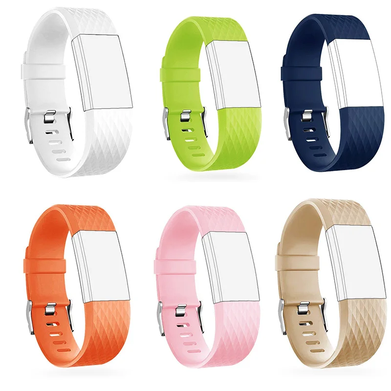 Смарт браслет запасные части для Fitbit Charge 2 ремешок Fit bit Charge2 Гибкая повязка на