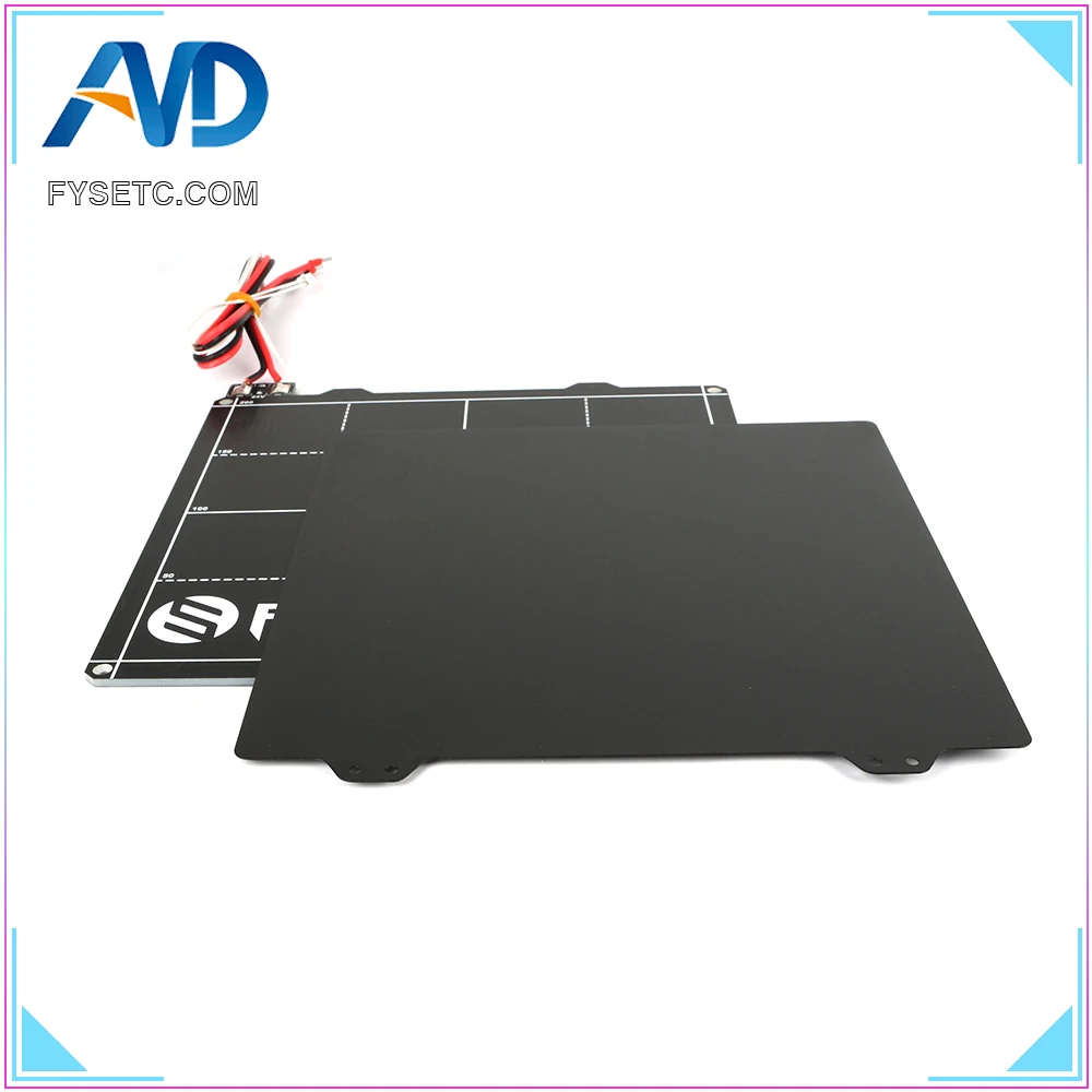 235x235mm Magnetic Heated Bed + Double Sided Textured Powder Coated PEI Spring Steel Sheet For Ender-3 Ender 3s Tevo
235x235mm Magnetic Heated Bed + Double Sided Textured Powder Coated PEI Spring Steel Sheet For Ender-3 Ender 3s Tevo