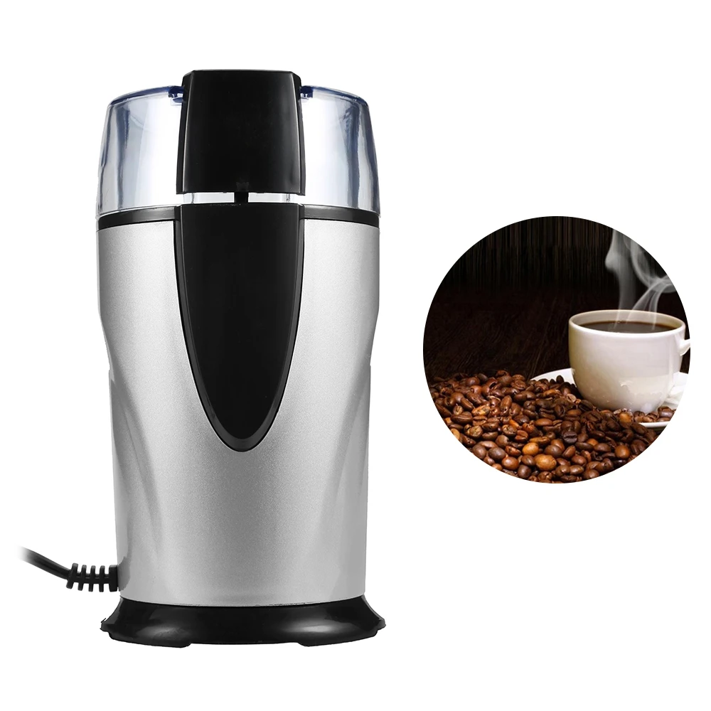 Mini Electric Coffee grinder 220v-240V ELECTRICAL COFFEE herbs mill beans nuts grinding machine stainless steel blades Euro plu
Mini Electric Coffee grinder 220v-240V ELECTRICAL COFFEE herbs mill beans nuts grinding machine stainless steel blades Euro plu