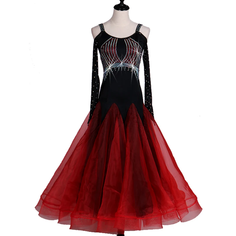 New Sexy Ballroom Dance Standard Competition Dress Women Long Sleeve Modern Waltz Flamengo Dresses Vestiti Da Ballo Standard
New Sexy Ballroom Dance Standard Competition Dress Women Long Sleeve Modern Waltz Flamengo Dresses Vestiti Da Ballo Standard