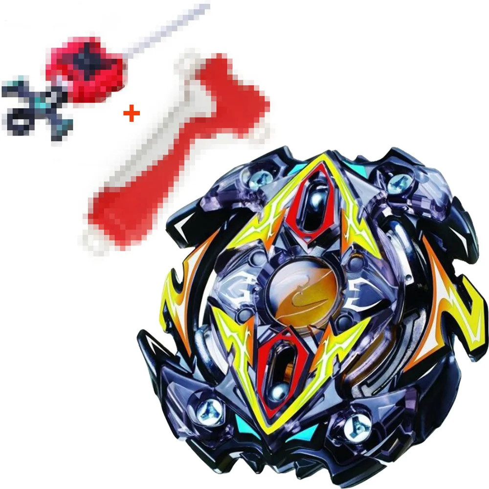 

B-X TOUPIE BURST BEYBLADE Zillion Zeus / Zeutron STARTER SET w/ Launcher B-59 B66 B67 B115 B117 B118 B73