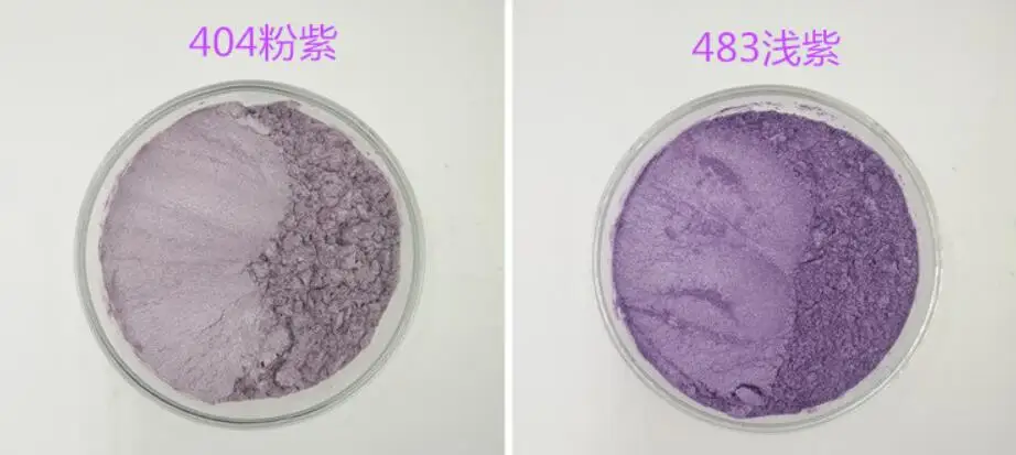 Натуральный минеральный пурпурный слюдяной порошок для самостоятельного