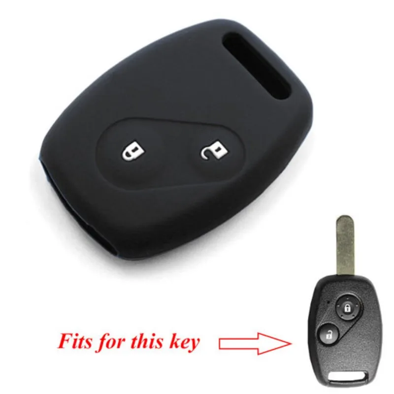 Силиконовый чехол для ключа с 2 отделениями защитный Honda Civic / Accord/CRV аксессуары